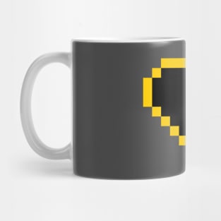 Bat Pixel Heart Mug